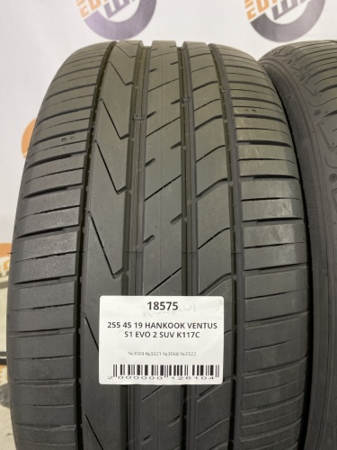 255 45 19 HANKOOK VENTUS S1 EVO 2 SUV K117C