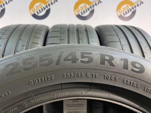 255 45 19 CONTINENTAL CONTISPORTCONTACT 6