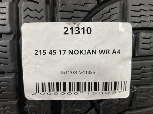 215 45 17 NOKIAN WR A4