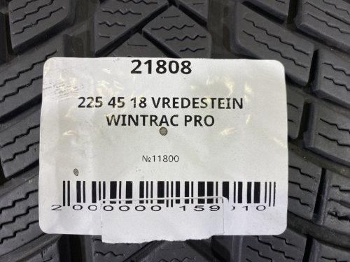 225 45 18 VREDESTEIN WINTRAC PRO