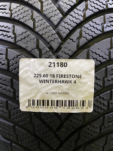 225 60 18 FIRESTONE WINTERHAWK 4