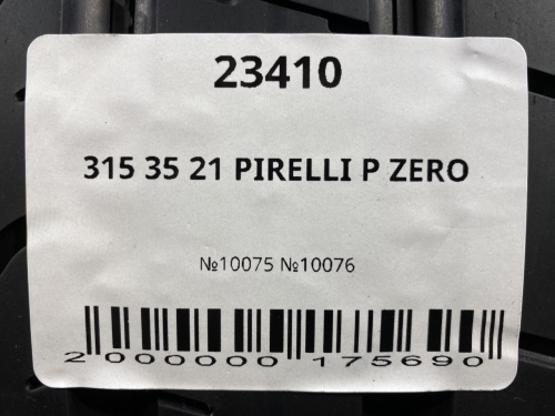 315 35 21 PIRELLI P ZERO