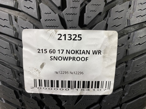 215 60 17 NOKIAN WR SNOWPROOF