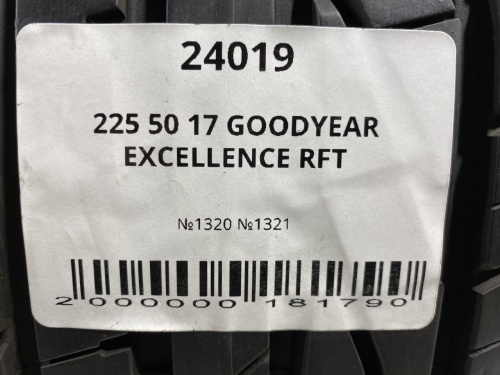 225 50 17 GOODYEAR EXCELLENCE RFT