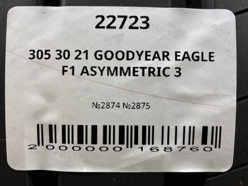 305 30 21 GOODYEAR EAGLE F1 ASYMMETRIC 3