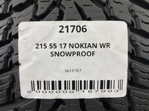 215 55 17 NOKIAN WR SNOWPROOF