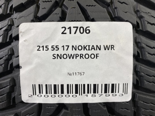215 55 17 NOKIAN WR SNOWPROOF