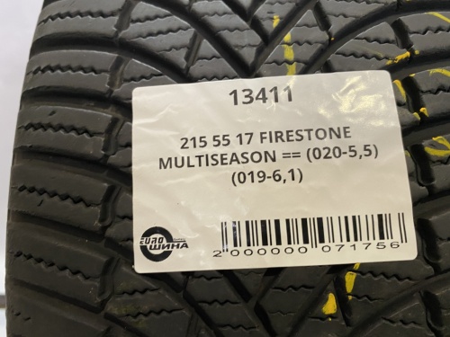 215 55 17 FIRESTONE MULTISEASON