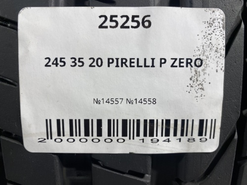 245 35 20 PIRELLI P ZERO