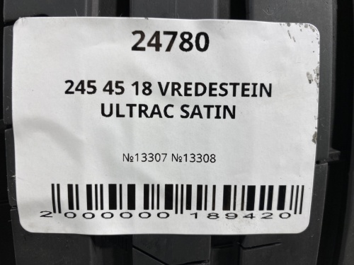 245 45 18 VREDESTEIN ULTRAC SATIN