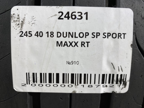245 40 18 DUNLOP SP SPORT MAXX RT