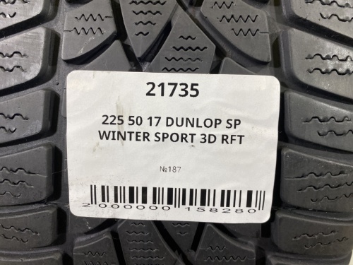 225 50 17 DUNLOP SP WINTER SPORT 3D RFT
