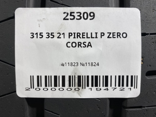 315 35 21 PIRELLI P ZERO CORSA