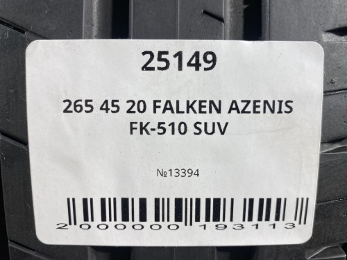 265 45 20 FALKEN AZENIS FK-510 SUV