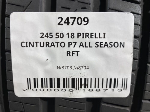245 50 18 PIRELLI CINTURATO P7 ALL SEASON RFT