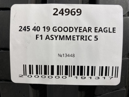 245 40 19 GOODYEAR EAGLE F1 ASYMMETRIC 5