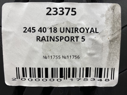 245 40 18 UNIROYAL RAINSPORT 5