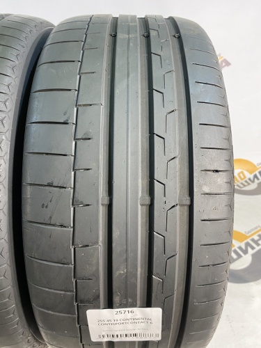 255 45 19 CONTINENTAL CONTISPORTCONTACT 6