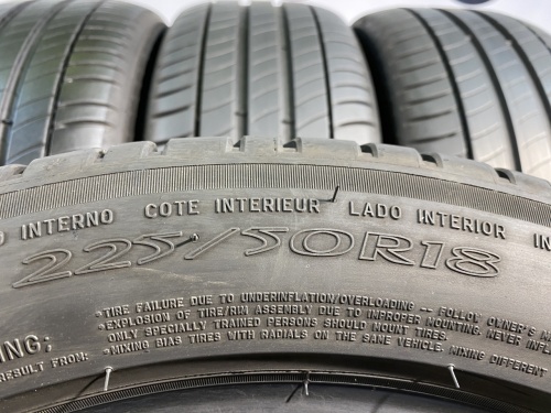 225 50 18 MICHELIN PRIMACY 3