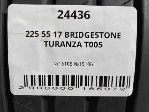 225 55 17 BRIDGESTONE TURANZA T005