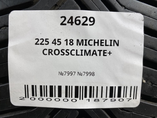 225 45 18 MICHELIN CROSSCLIMATE+