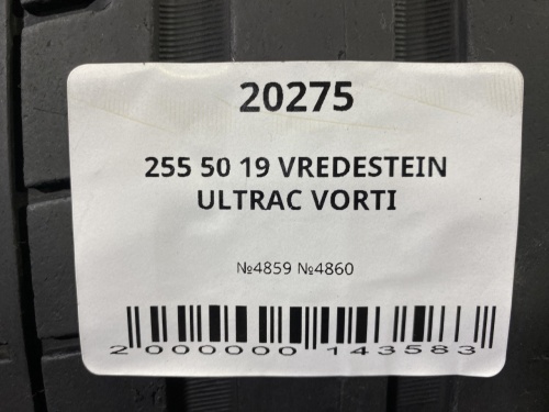 255 50 19 VREDESTEIN ULTRAC VORTI