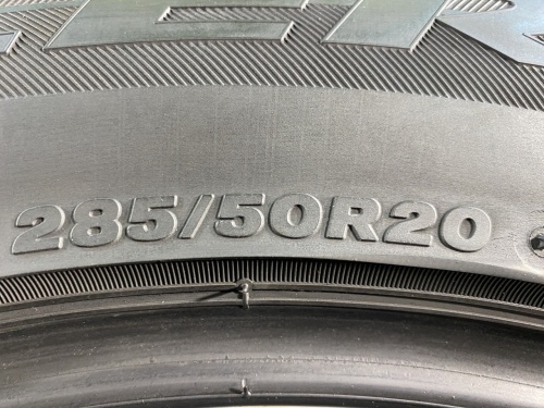 285 50 20 BRIDGESTONE DUELER H/P SPORT