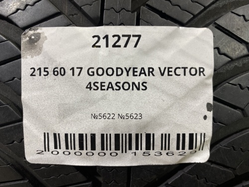 215 60 17 GOODYEAR VECTOR 4SEASONS