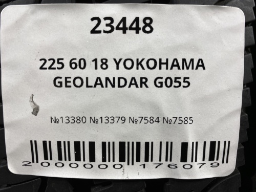 225 60 18 YOKOHAMA GEOLANDAR G055