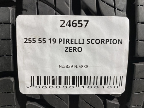 255 55 19 PIRELLI SCORPION ZERO