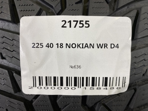 225 40 18 NOKIAN WR D4