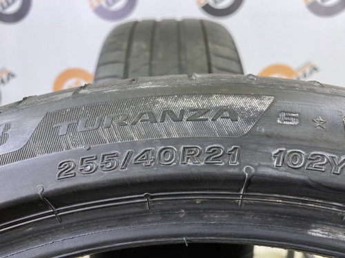 255 40 21 BRIDGESTONE TURANZA 6