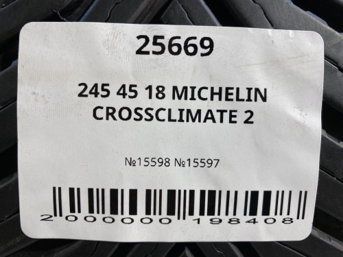 245 45 18 MICHELIN CROSSCLIMATE 2