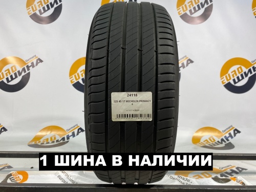 225 45 17 MICHELIN PRIMACY 4