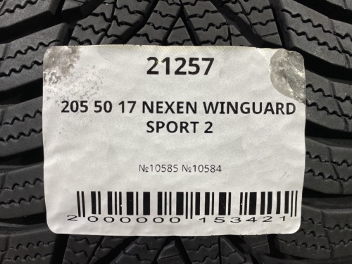 205 50 17 NEXEN WINGUARD SPORT 2