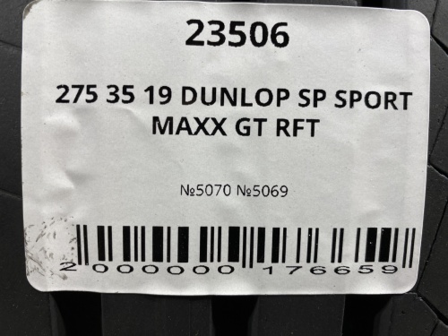 275 35 19 DUNLOP SP SPORT MAXX GT RFT