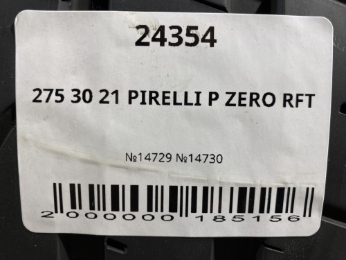 275 30 21 PIRELLI P ZERO RFT