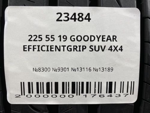 225 55 19 GOODYEAR EFFICIENTGRIP SUV 4X4