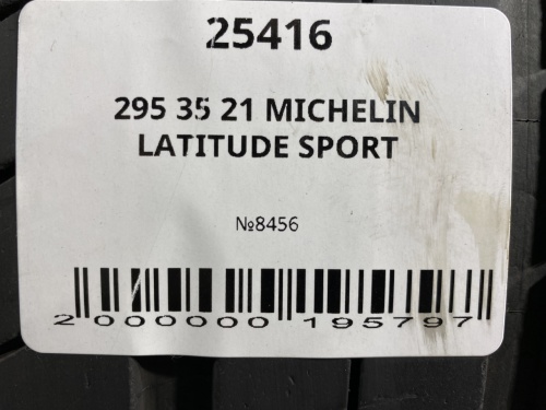 295 35 21 MICHELIN LATITUDE SPORT