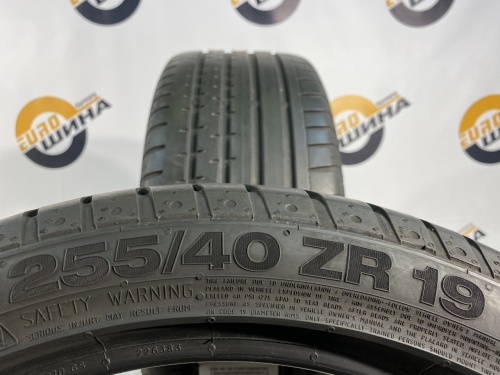 255 40 19 CONTINENTAL CONTISPORTCONTACT 2
