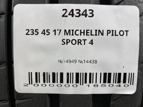 235 45 17 MICHELIN PILOT SPORT 4