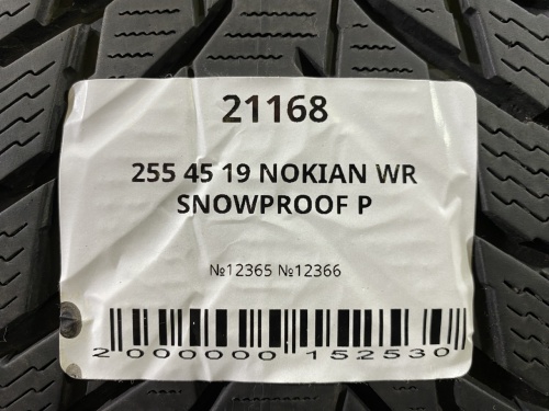 255 45 19 NOKIAN WR SNOWPROOF P