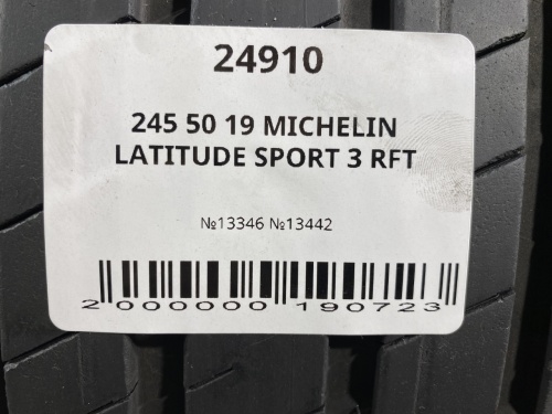 245 50 19 MICHELIN LATITUDE SPORT 3 RFT