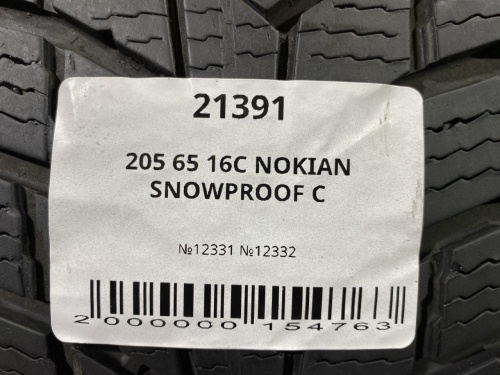 205 65 16C NOKIAN SNOWPROOF C
