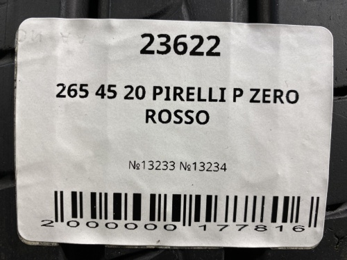 265 45 20 PIRELLI P ZERO ROSSO