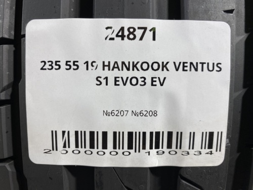 235 55 19 HANKOOK VENTUS S1 EVO3 EV