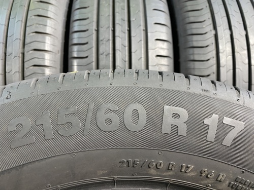 215 60 17 CONTINENTAL CONTIECOCONTACT 5