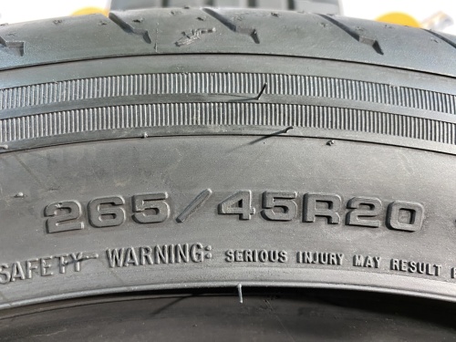 265 45 20 GOODYEAR EAGLE F1 ASYMMETRIC 3 SUV