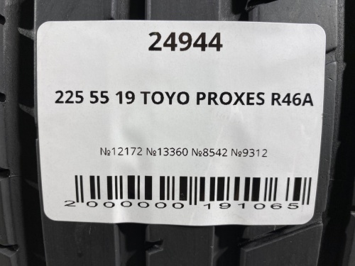 225 55 19 TOYO PROXES R46A