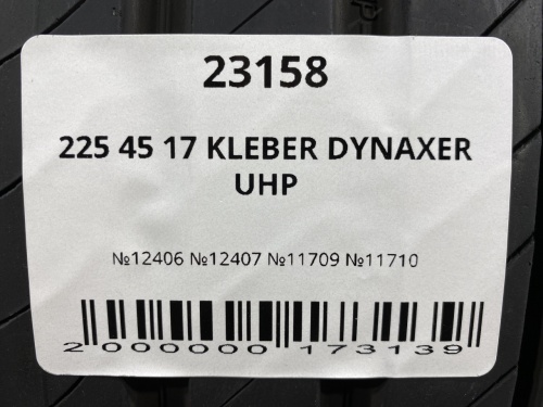 225 45 17 KLEBER DYNAXER UHP